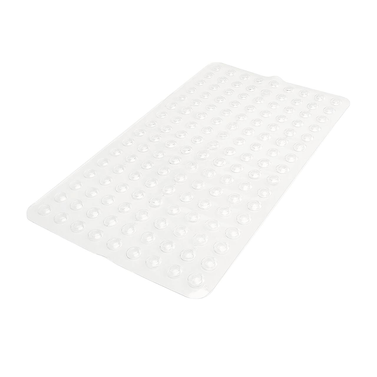 Bath Bliss Clear Sanitized Non-Slip Bath Mat